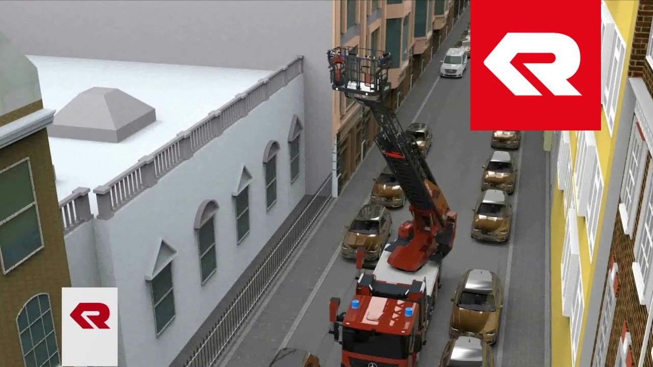 Video-Animation der Drehleiter L32A-XS 3.0
