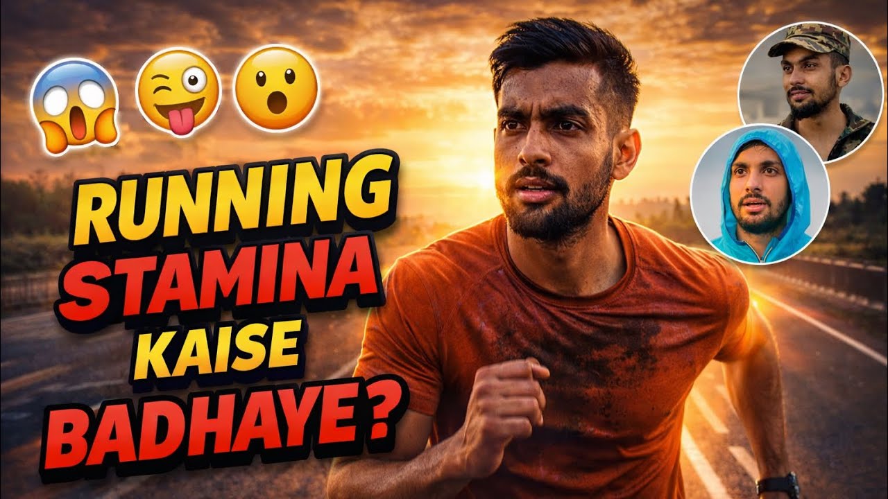 “Running Stamina & Endurance Kaise Badhaye  Ghar Par | Best Home Exercises | Golu Tomar Vlog”