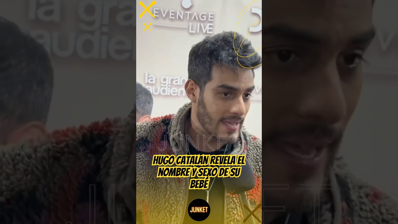 Hugo Catal&aacute;n revela el nombre y sexo de su beb&eacute; con Karenina&hellip; &iexcl;y habla de su nueva pel&iacute;cula!