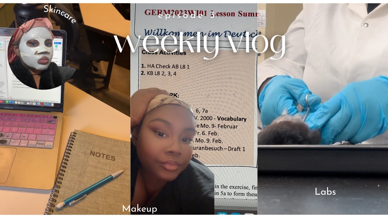 *PRODUCTIVE* WEEKLY VLOG| Uni diaries| Classes, Burnout & Small Wins + More 💗📚✨