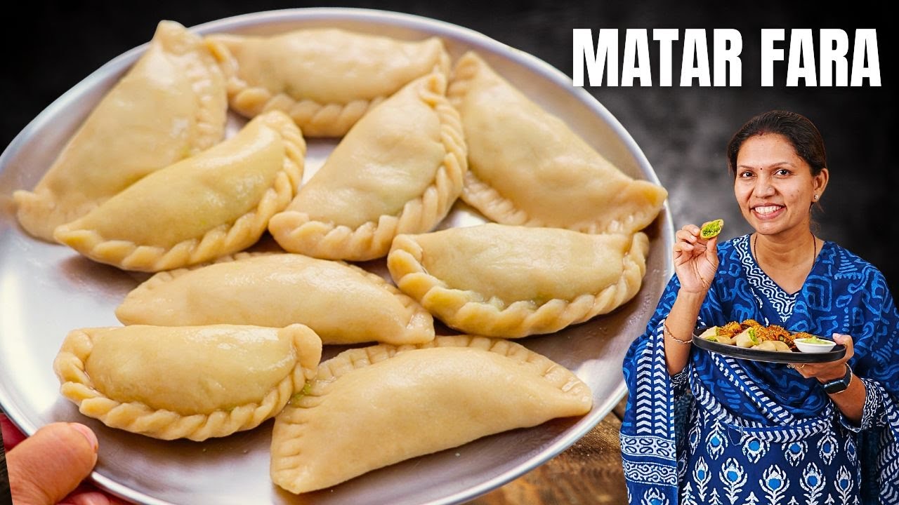 मटर का हेल्दी नाश्ता सिर्फ एक चम्मच तेल में | Matar ka Fara Recipe  | Fara Recipe by Kabitaskitchen
