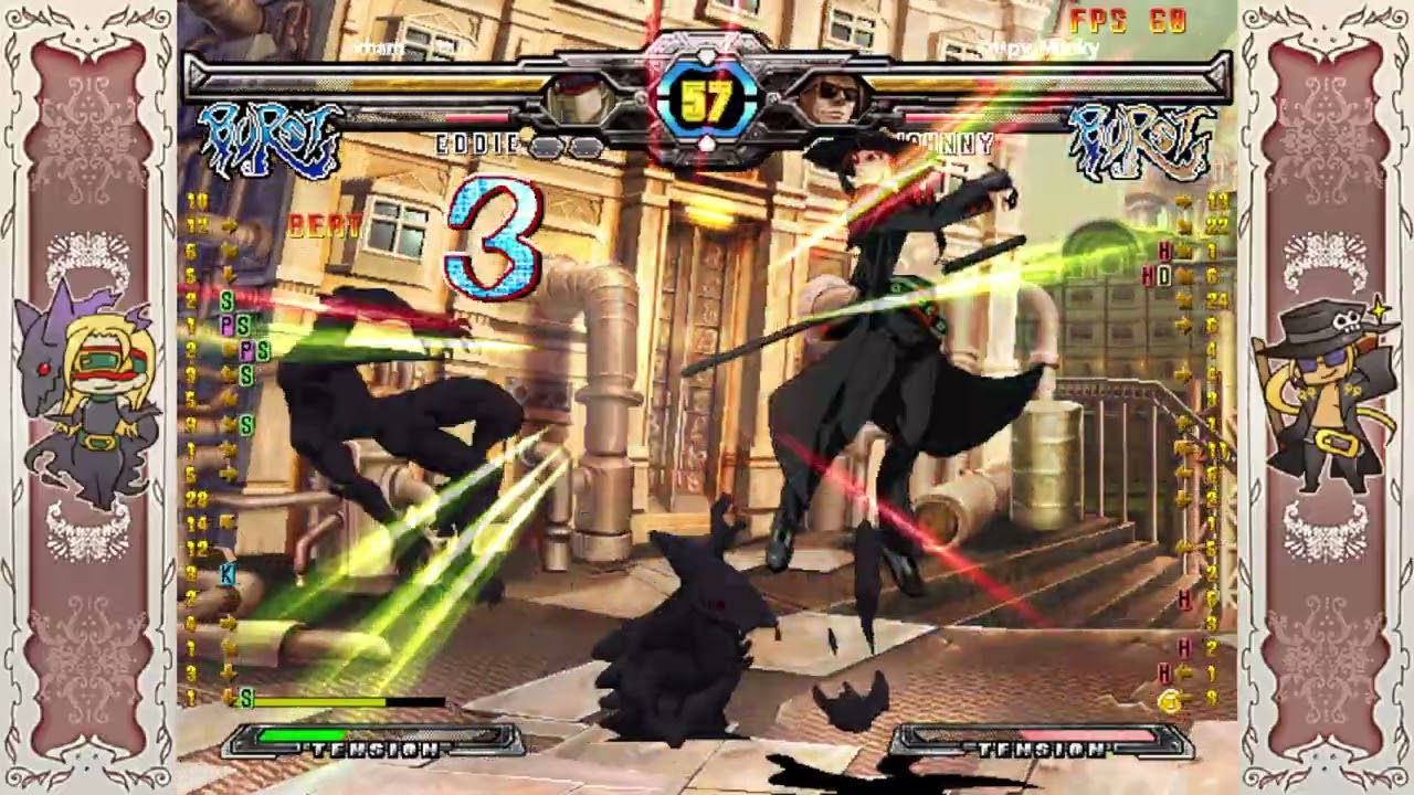 Guilty Gear XX Accent Core +R 1/5/26  EvilHouseofRyuG (Eddie) vs Crispy Munky (Johnny)