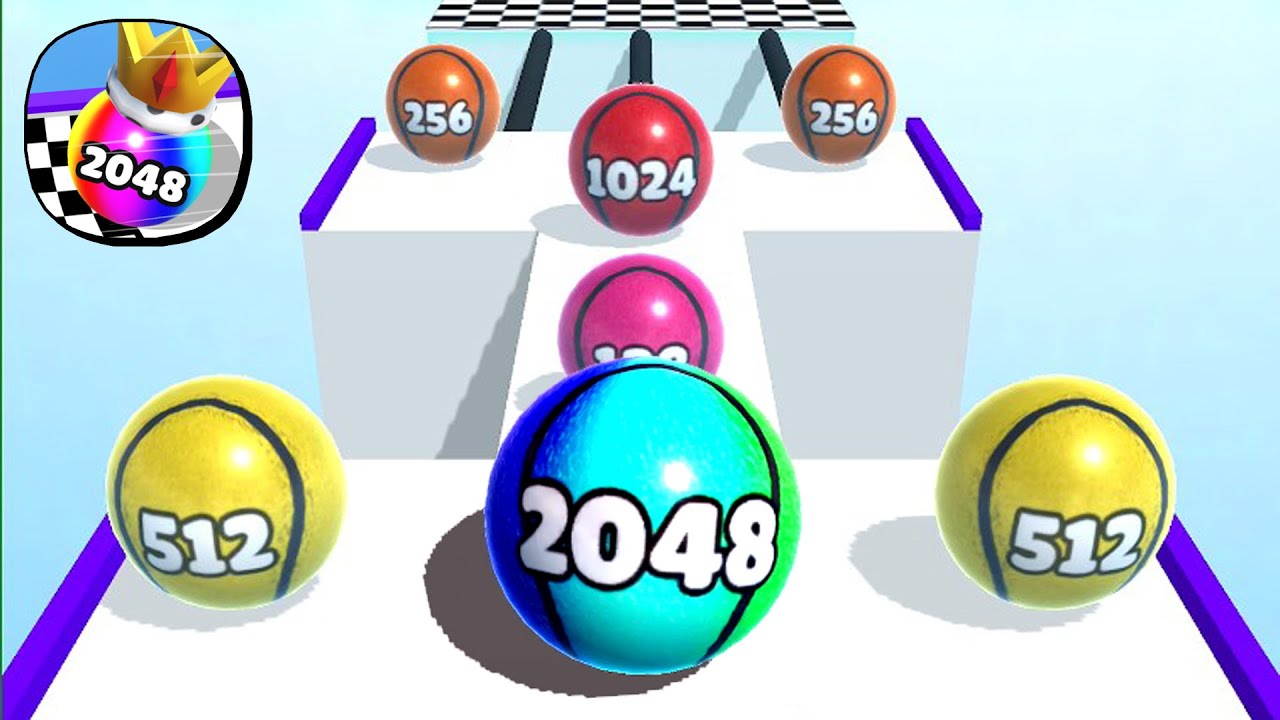 Ball Merge 2048 - All Levels Ball Gameplay Android, iOS ( Level 5390 - 5399 )
