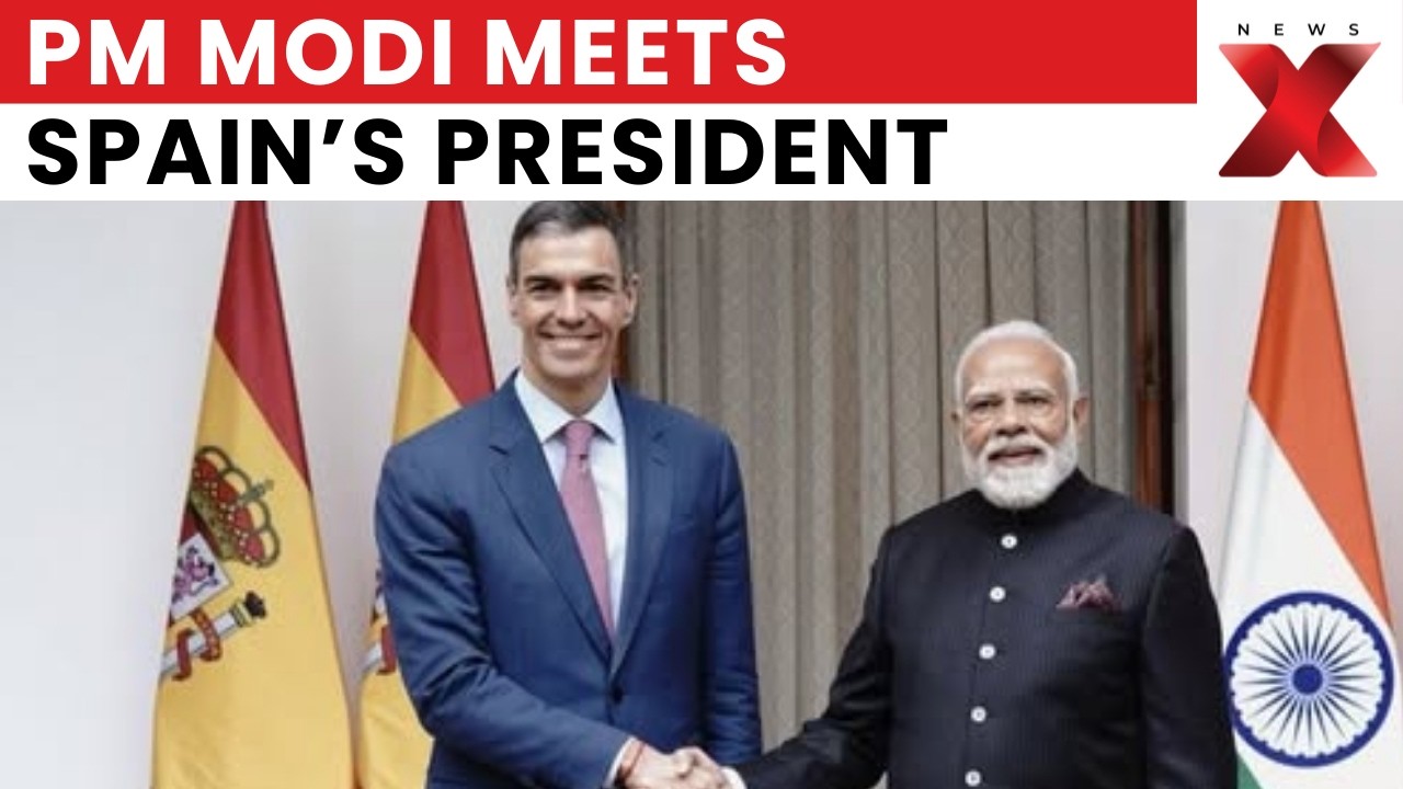 PM Modi Meets Spanish President Pedro S&aacute;nchez Ahead of AI Impact Summit 2026