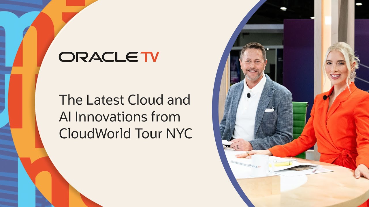 CloudWorld Tour New York City Recap with Oracle TV