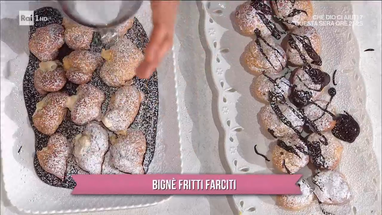 Bignè fritti farciti - È sempre mezzogiorno - 21/02/2023