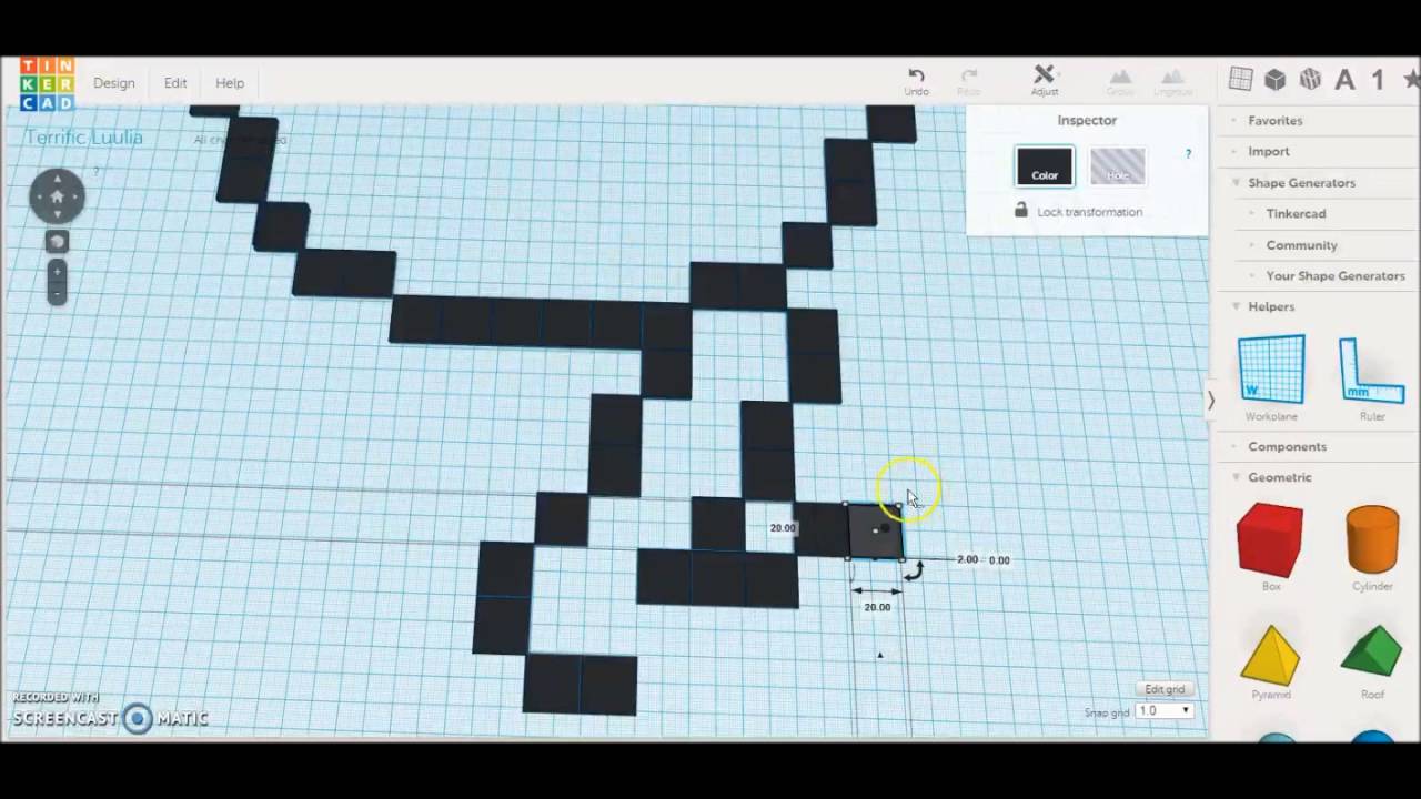 Tinkercad ile Septiceye Karakteri Tasarlama