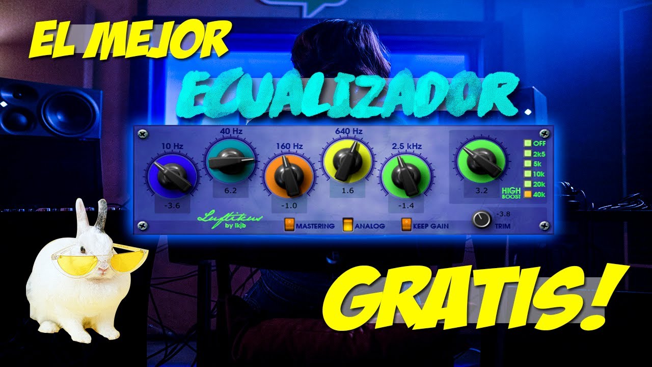 👌El MEJOR ECUALIZADOR ANALOGICO GRATIS!! 🔥🔥PLUGING LUFTIKUS VST