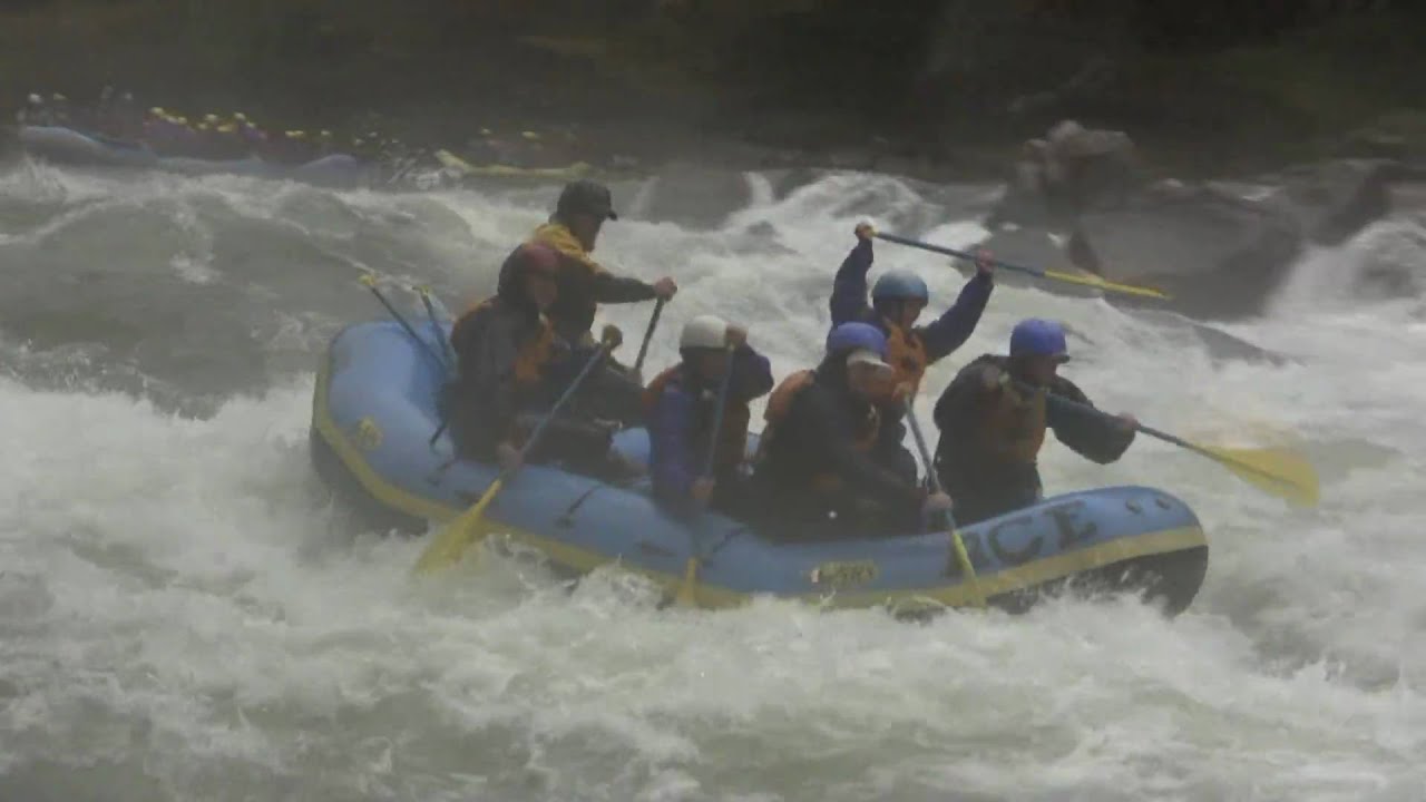 3200 cfs - Iron Ring Rapid, Gauley River (shot from second drop on the right)