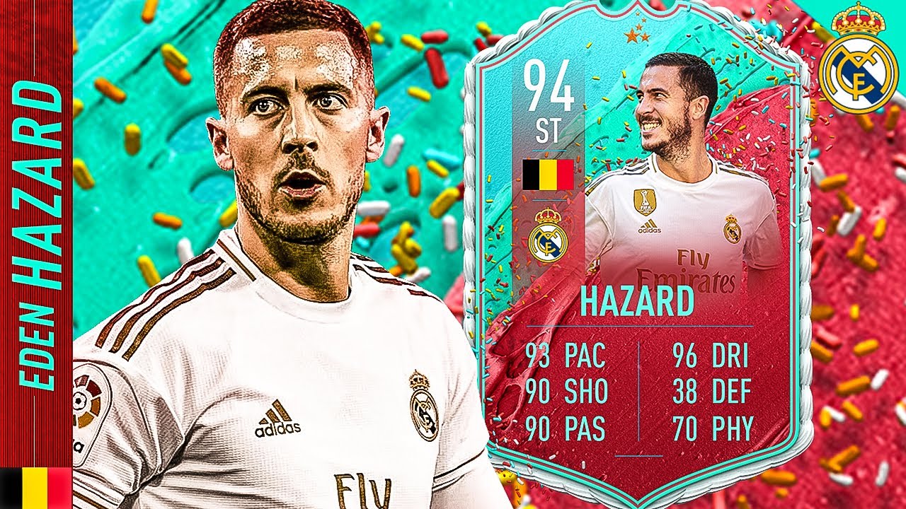 Огромное улучшение навыков до 5 звезд!! Обзор Хазарда в FIFA 20 Ultimate Team с рейтингом 94!!