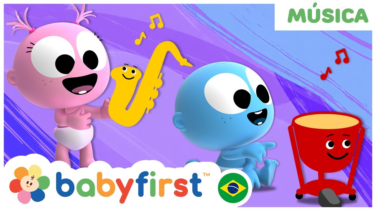 Googoo e Gaagaa aprendem sobre os MELHORES instrumentos musicais | Saxofone | Tímpanos + | BabyFirst
