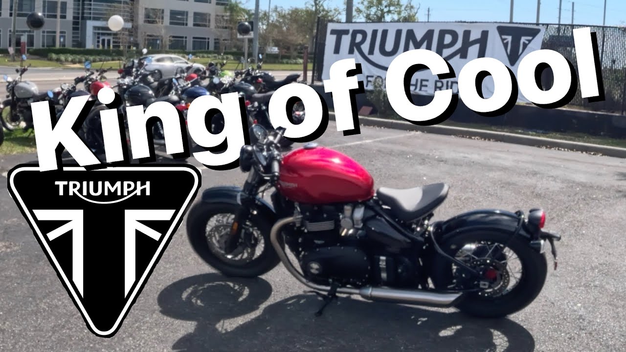 M is for Motorcycle Demo RIDE: 2024 Triumph Bonneville Bobber