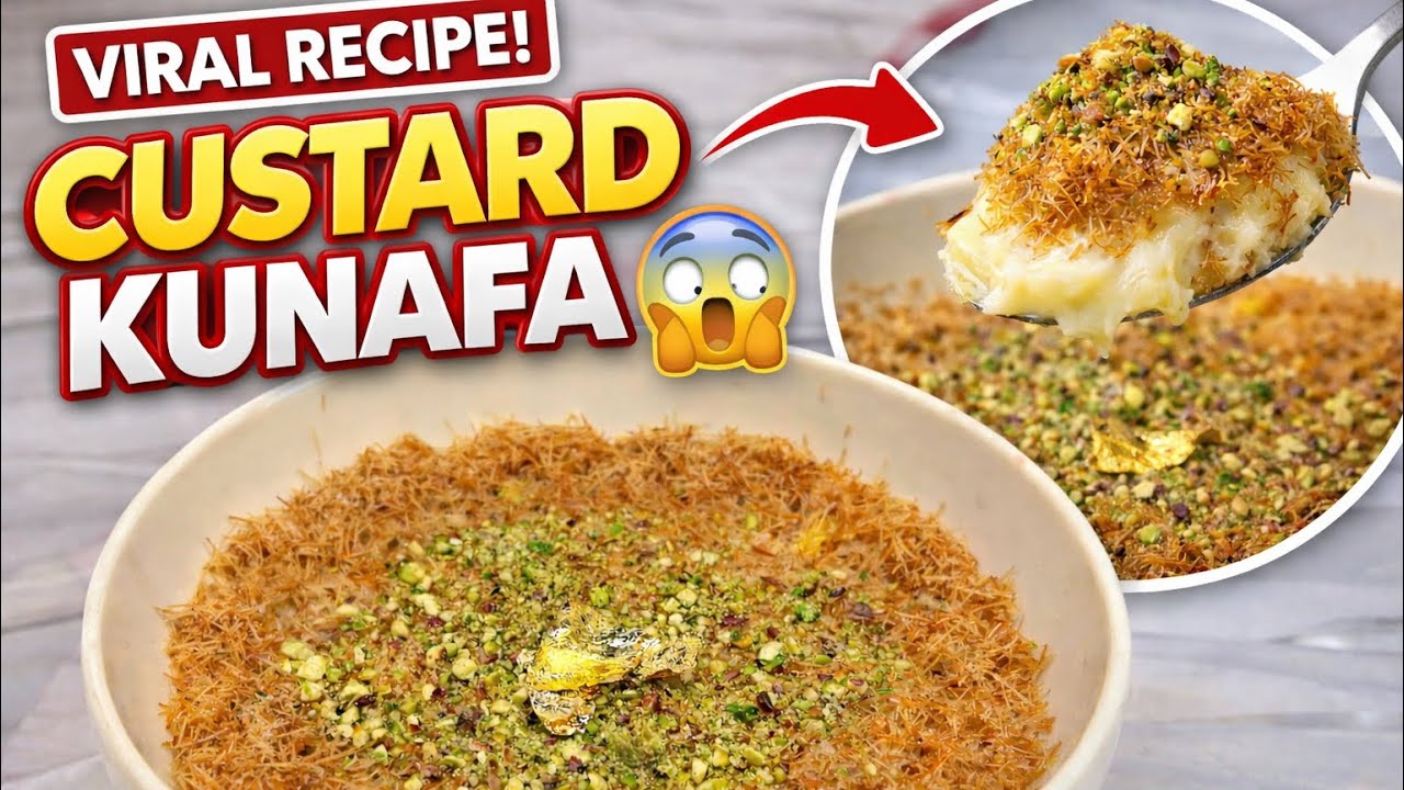 Ramzan Series EP 5 l Make This Viral Custard Kunafa Once & You’ll Crave It Forever! l 