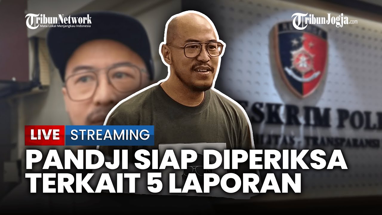 🔴 PANDJI PRAGIWAKSONO AKAN DIPERIKSA ATAS 5 LAPORAN POLISI, PANDJI PRAGIWAKSONO PILIH JALAN DIALOG