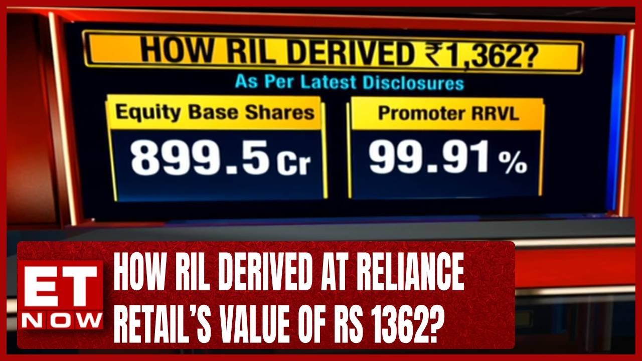How RIL Derived At Reliance Retail&rsquo;s Value Of Rs 1362? | ET Now