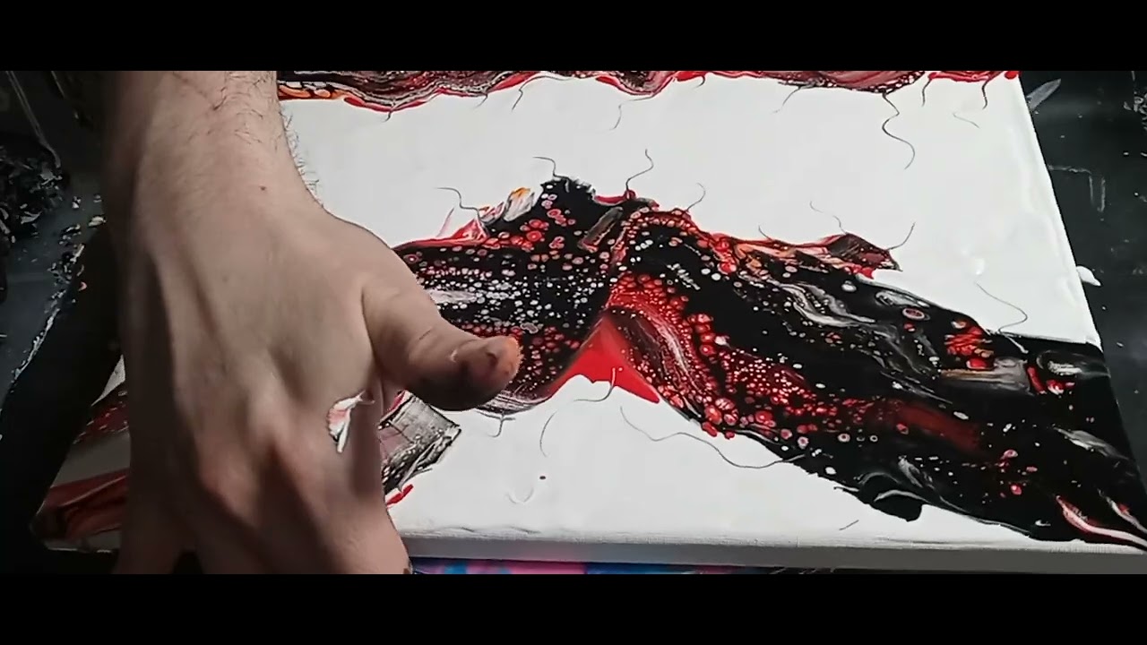 Unedited piece to show the full process of creating art