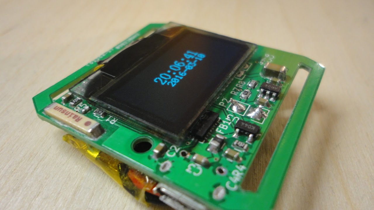 Building the ESP8266 DIY Smartwatch