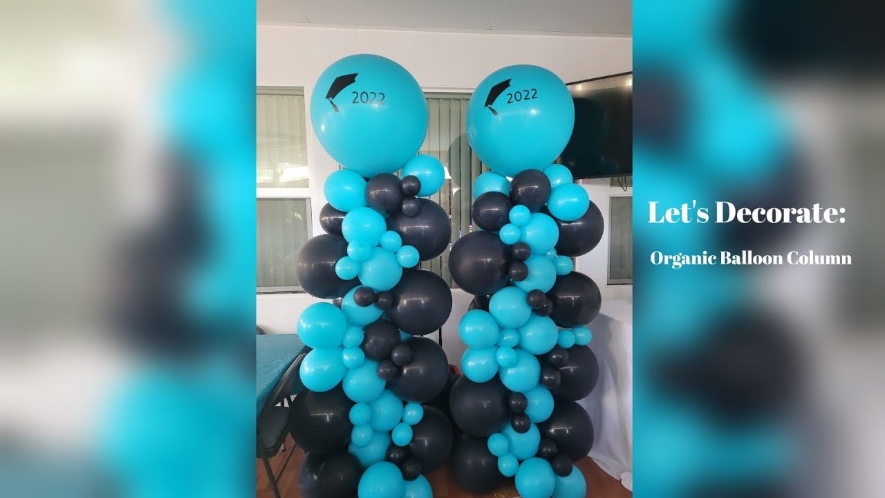 Let's Create: Organic Balloon Column/Step by step Tutorial/How to make a balloon column stand