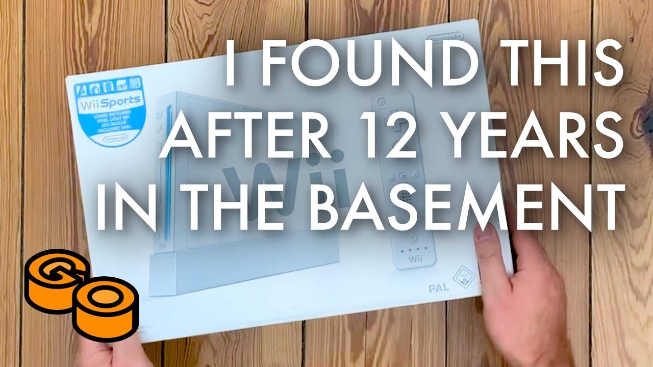 I found my old Nintendo Wii again - Unboxing retro console found in the cellar