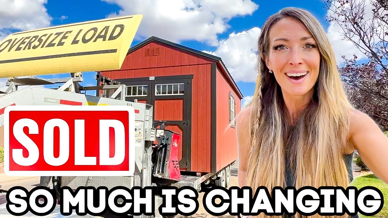 MOVING UPDATE 😮 we SOLD the SHE SHED
