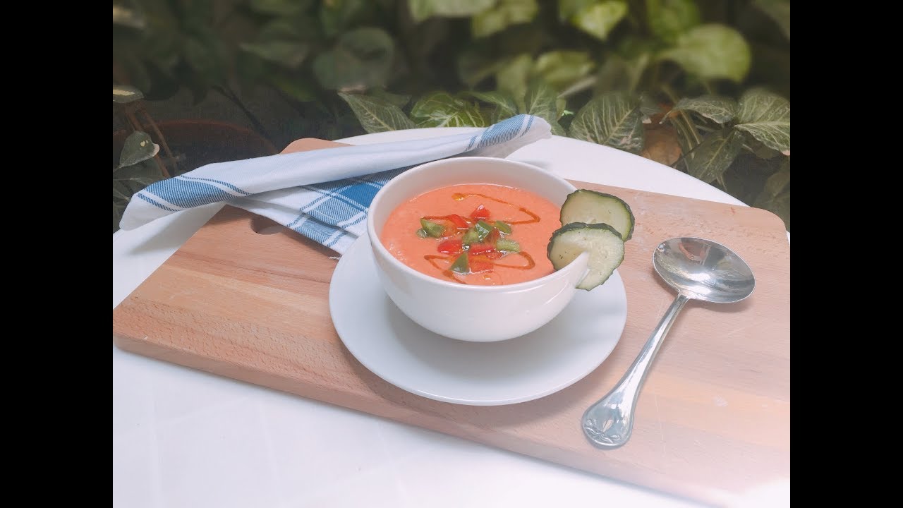 Gazpacho con Monsieur Cuisine
