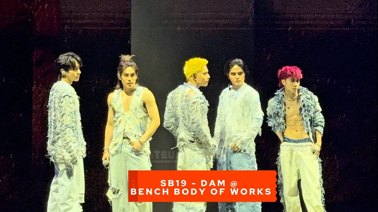 [4K] #SB19 - DAM FIRST LIVE EVENT | BENCH BODY of WORK (2025.03.21)