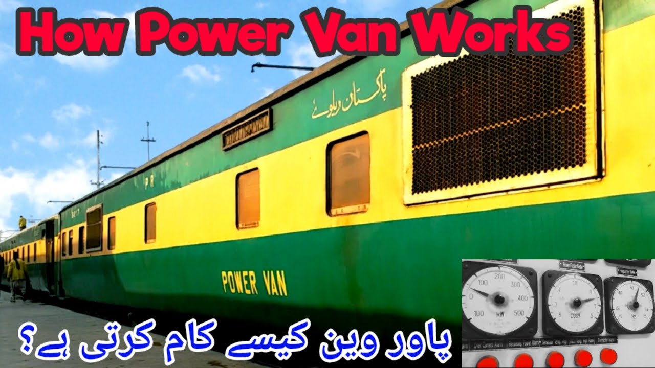How Power Van works in Pakistan Railways