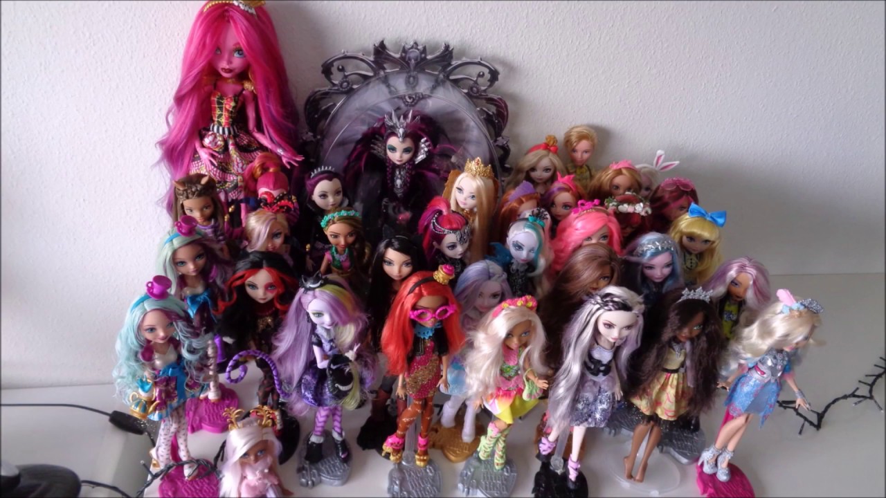 Doll collection: Ever After High & Monster High [March 2018]