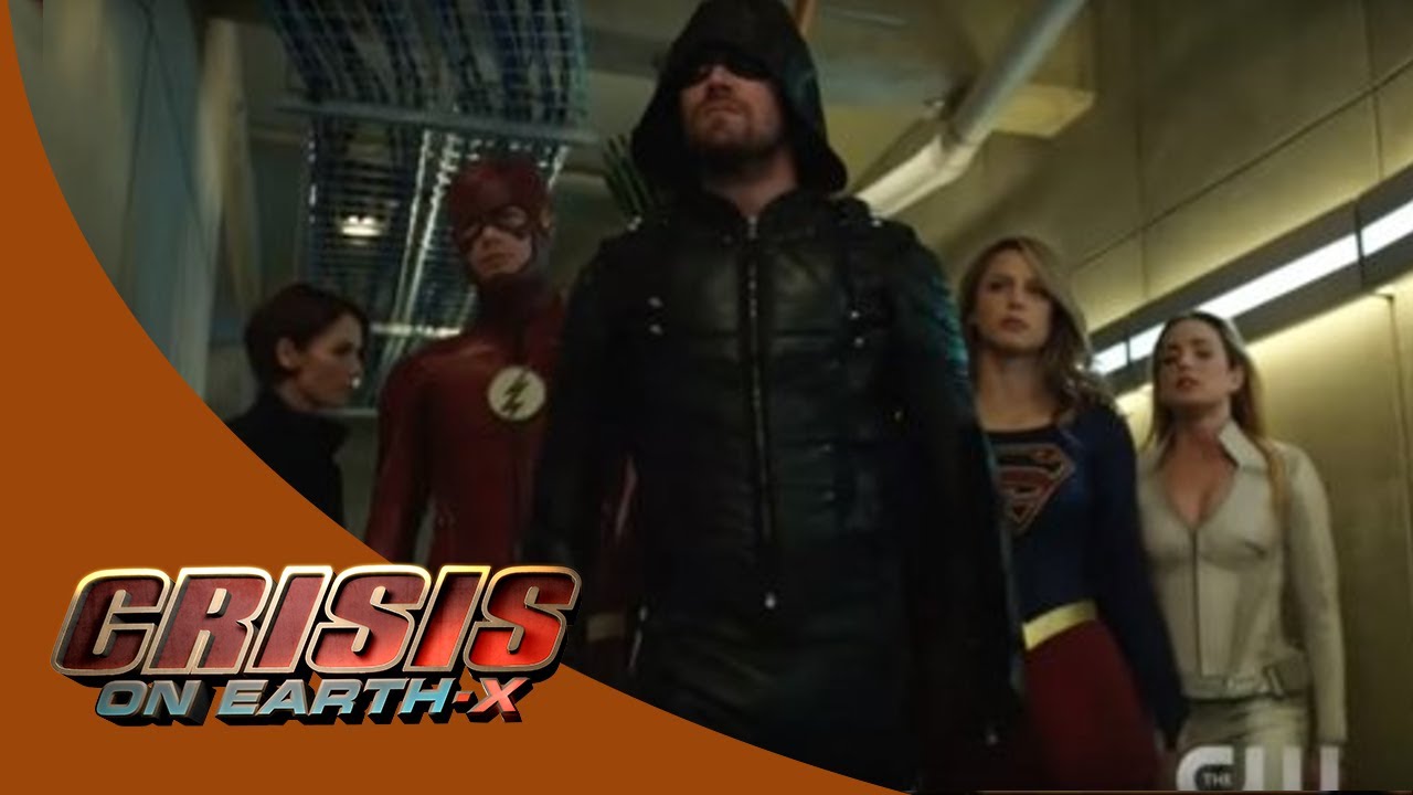 Arrow: Earth-X Warehouse Fight (And Suiting Up Scene)