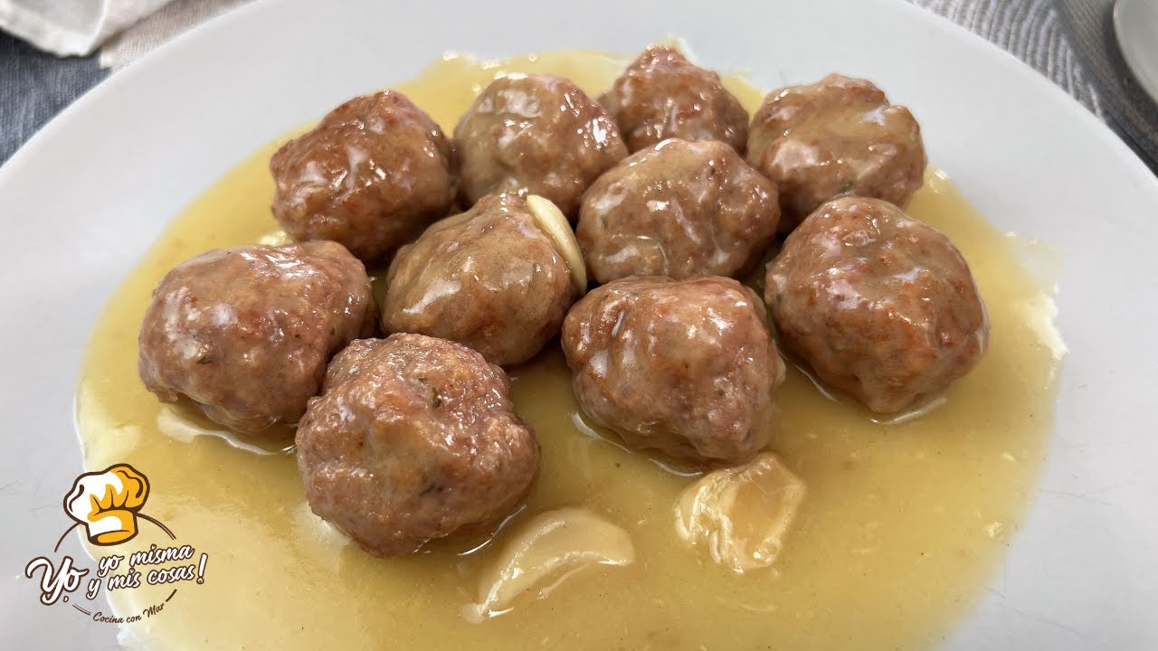 ⭐ Receta de ALBONDIGAS al AJILLO ⭐ cuando la prueban todo el mundo quiere comer a tu lado