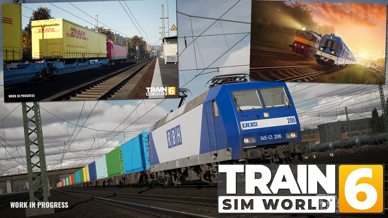 BR 145 EXPERT und neue TSW 6 Strecke KURZ VOR RELEASE? Preview Streams angek&uuml;ndigt Train Sim World 6