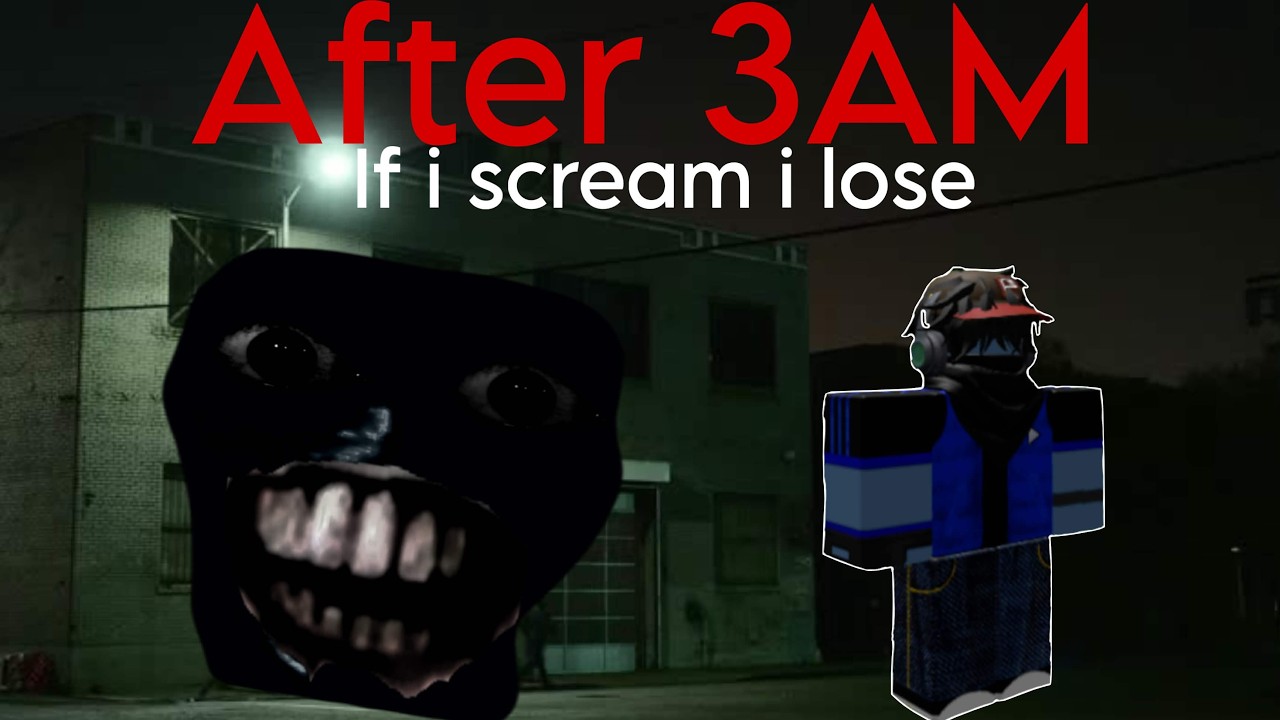 playing a horror game but if i scream the video ends