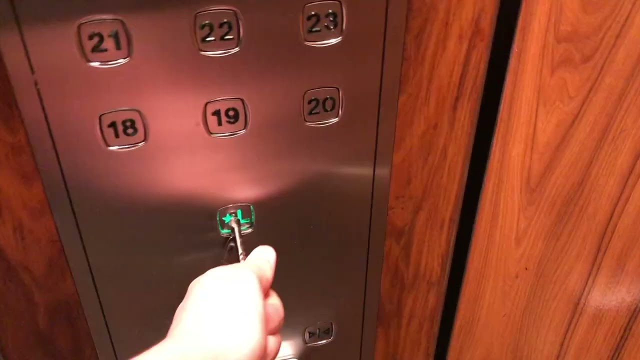 Fast Modernized Otis Traction Elevators at TD Centre West Tower in Toronto ON