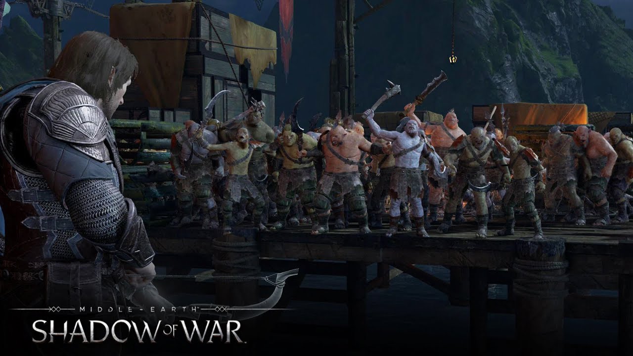 SHADOW OF WAR - Talion vs 100 Orcs (One Man Army Gameplay)