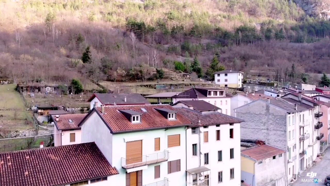 San Pietro Valdastico in volo con il drone.