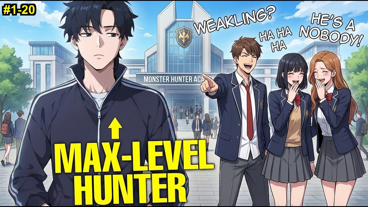 Legendary Hunter Reborn as a Weak Student But His Skills SHOCK The Academy! - Manhwa Recap #1-20