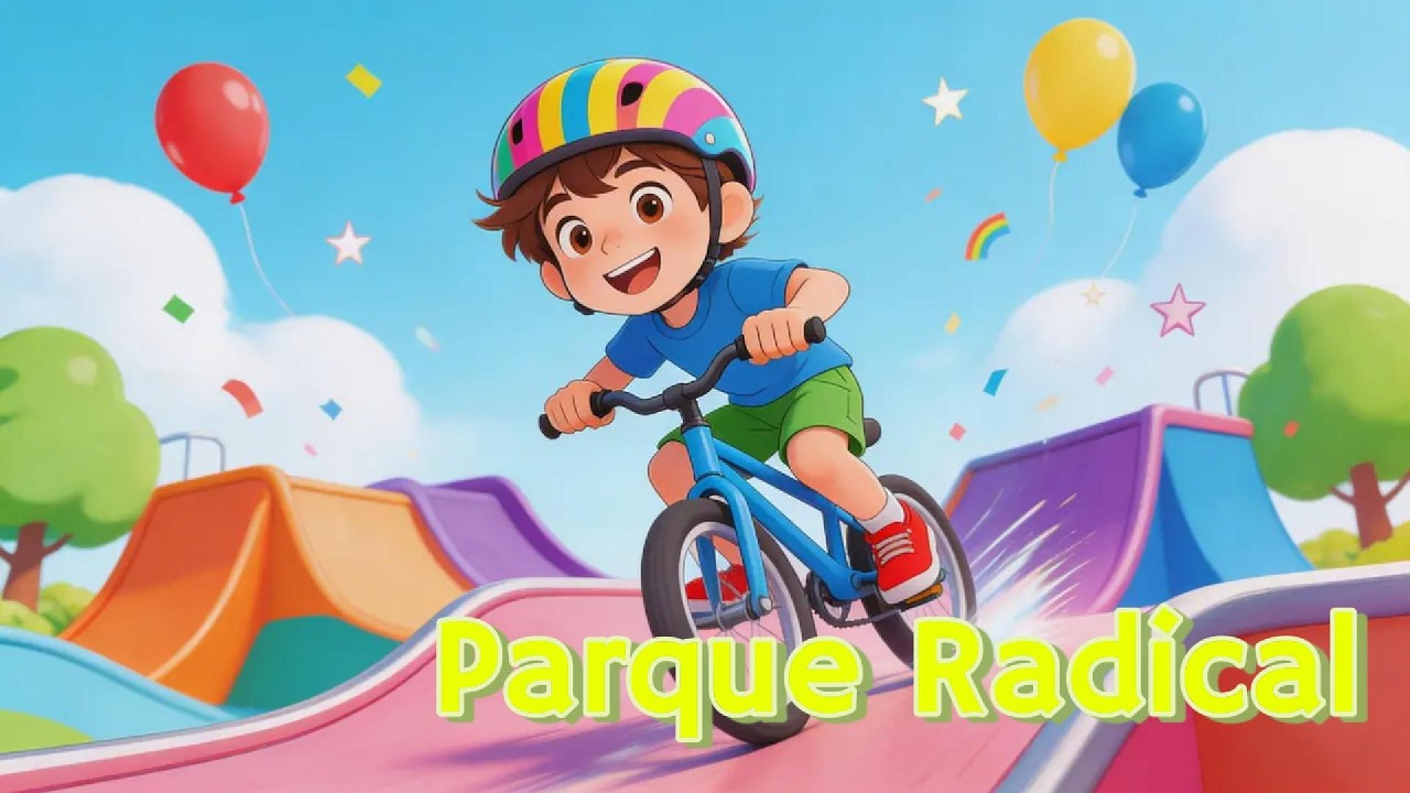 DESAFIO DAS BICICLETAS: Será que Gael, Sophia e Lais conseguem dominar a pista radical? 😱🚲