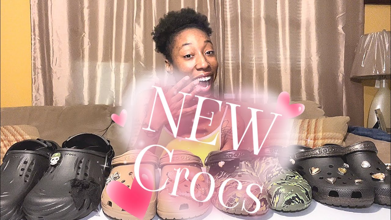 My first Echo Clog + 4 New Crocs #wheat #heart #brown #girls #girly #bayaclog #echoclog #heartclog