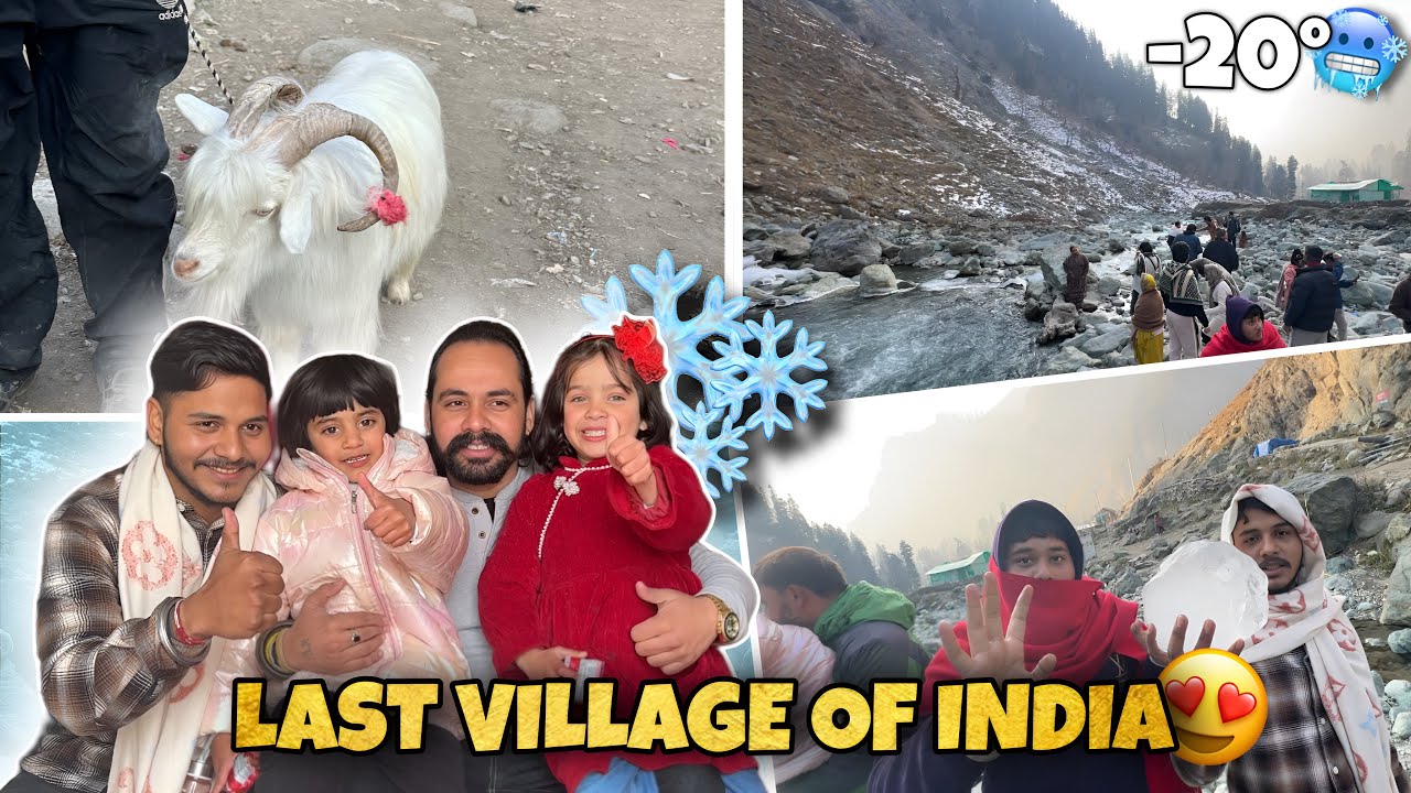 Last Village of India 😱 | Pahalgam First Time Experience” -digree temperature ❄️ | rajatsworldvlogs