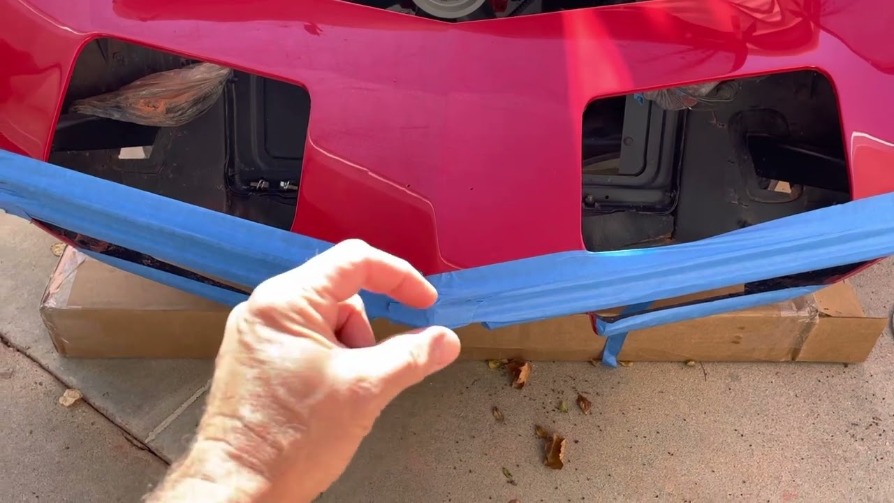 C3 Project Paint and Bumper Update