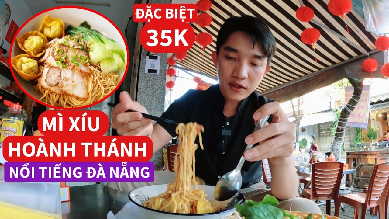 Mì xíu hoành thánh nổi tiếng nhất ĐÀ NẴNG rẻ mà ngon | EM QUÍ MIỀN TRUNG