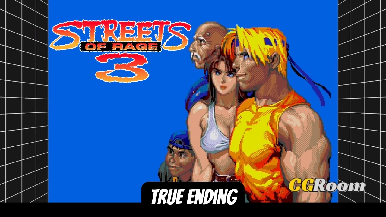 Streets of Rage 3 - Dr. Zan & Axel | Stage 7 + True Ending