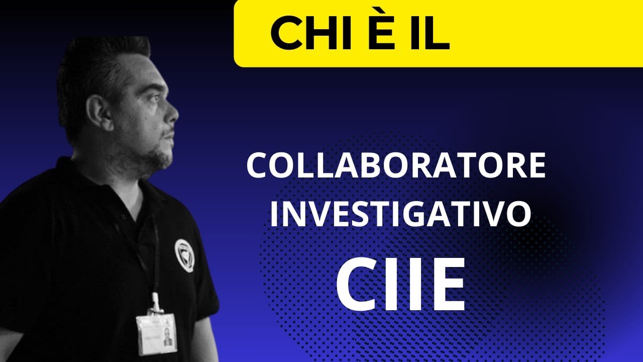 Chi &egrave; il collaboratore investigativo
