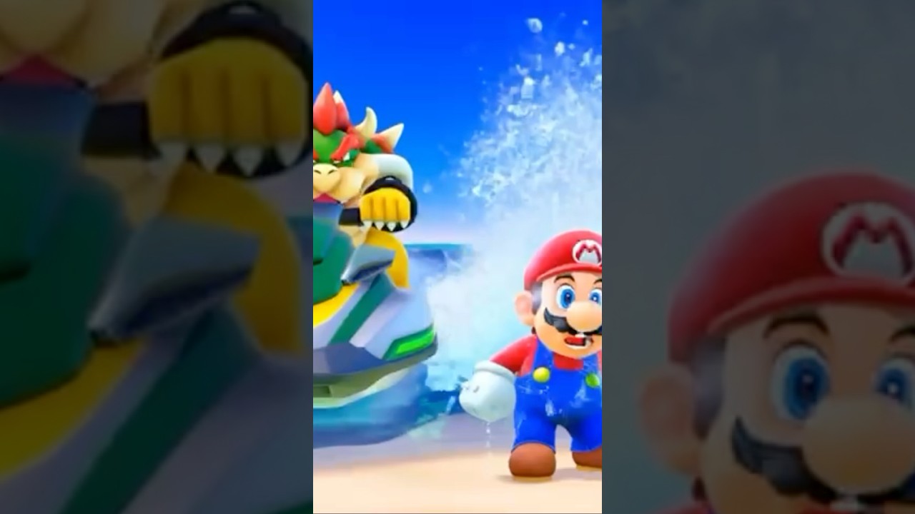 Mario, Peach & Luigi on Vacation! Bowser Attacks!