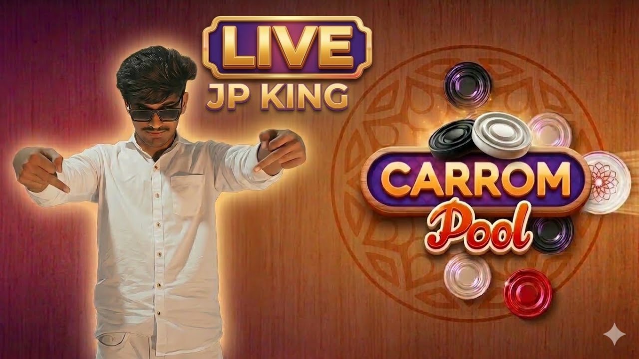 jp Bhai pawai लाइव है!#carrompool #short #snack 🥨 #live