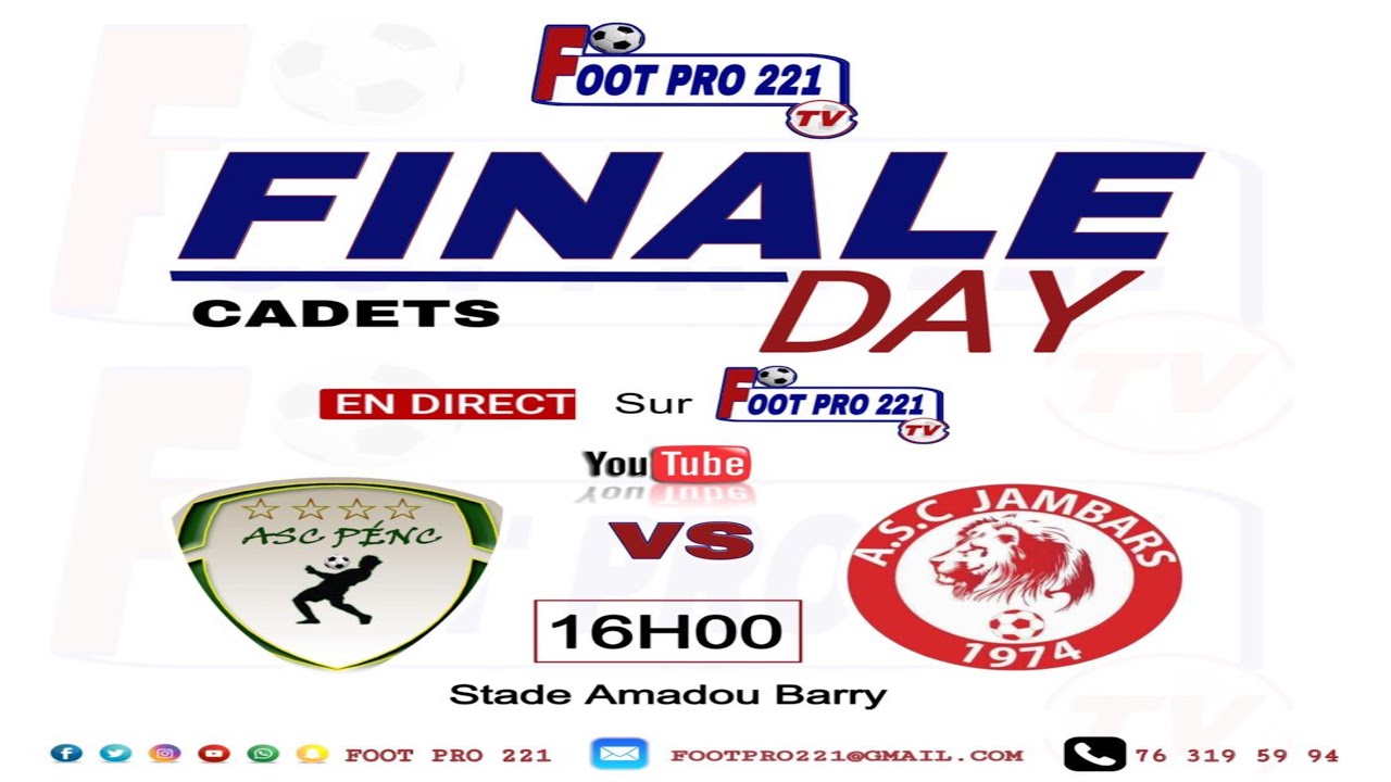 NEVETANE GUEDIAWAYE  MATCH CADETS FINALE  ZONE 3 2023 /  ASC PENC   VS  DIAMBARS  SATDE AMADOU BARRY