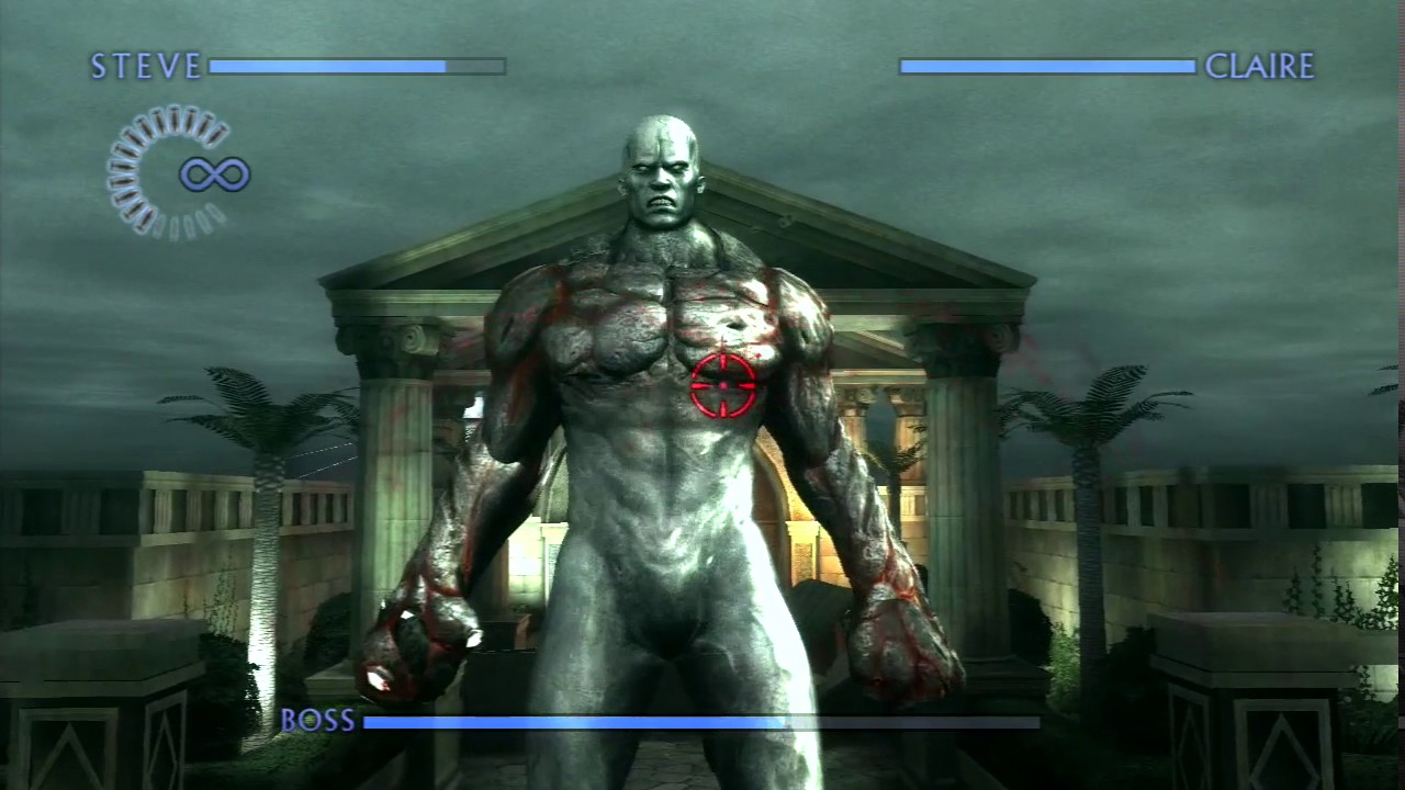 Resident Evil The Darkside Chronicles Part 15 T-078 Tyrant Boss Fight