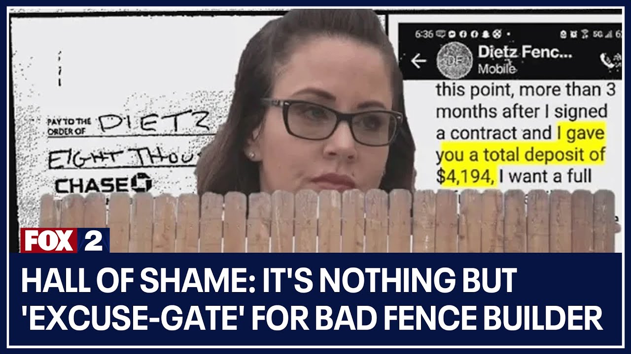 It's nothing but 'excuse-gate' for bad fence builder