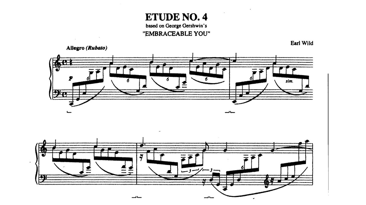 George Gershwin / Earl Wild - Etude No.4 