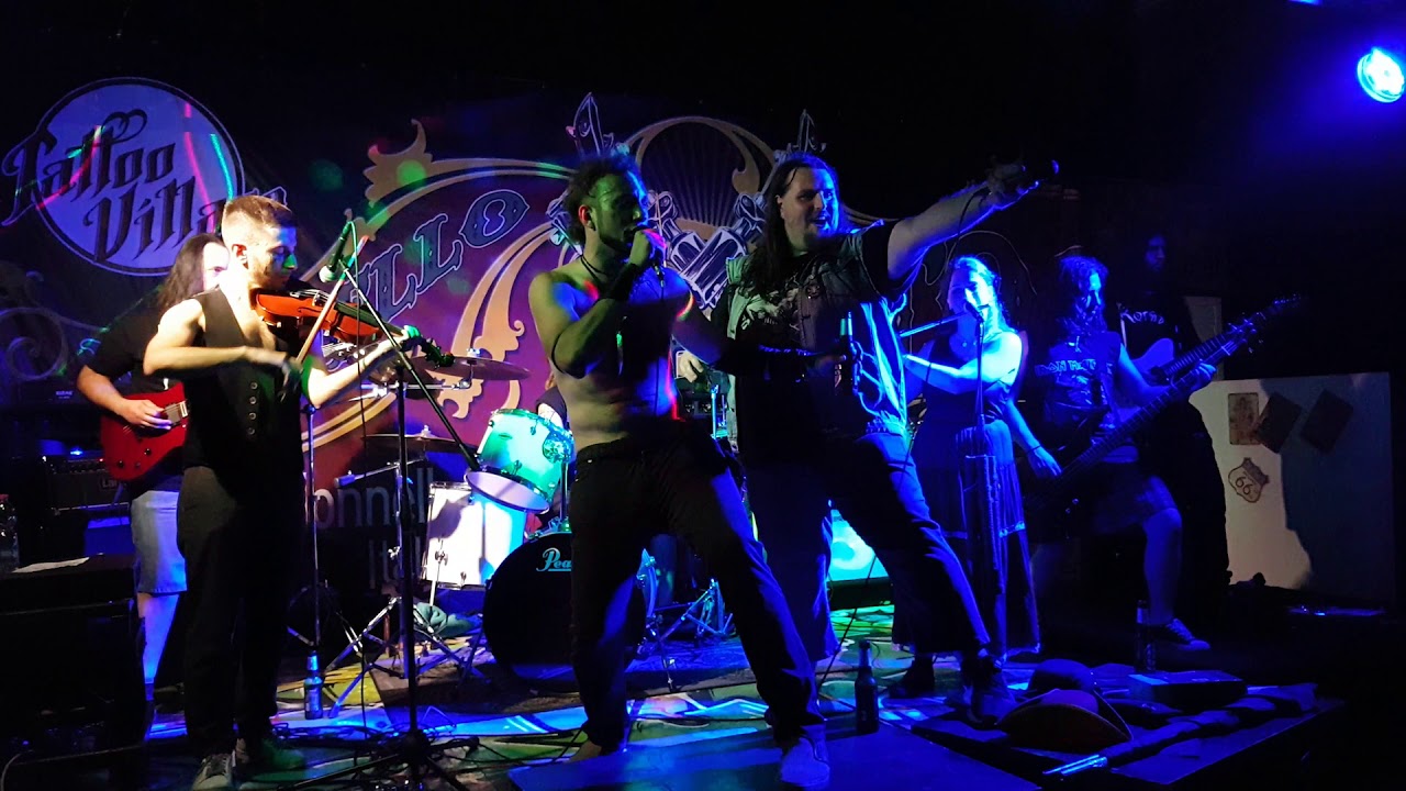 Cernunnos' Folk Band - Lo Stendardo (Folkstone cover ) Live @ Tatoo Village